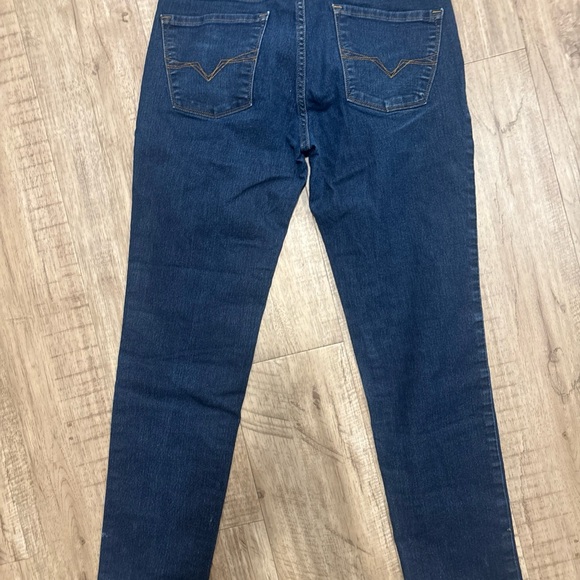 Guess Blue Denim Jeans Brit rocker slim tapered 32/32 - Picture 4 of 7